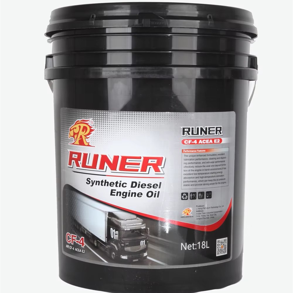 Factory Supply RUNER 18L CF-4 20W50 Engine Oil Diesel Oil Truck Diesel Engine Oil Mobil For Diesel Engines